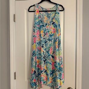 Lilly Pulitzer Melle Trapeze Tippy Top Tank Dress